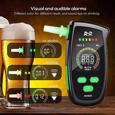 Alkotester Model: R&amp;D RD900 Spirt detektoru. Peşəkar rəqəmsal - şəkil 2