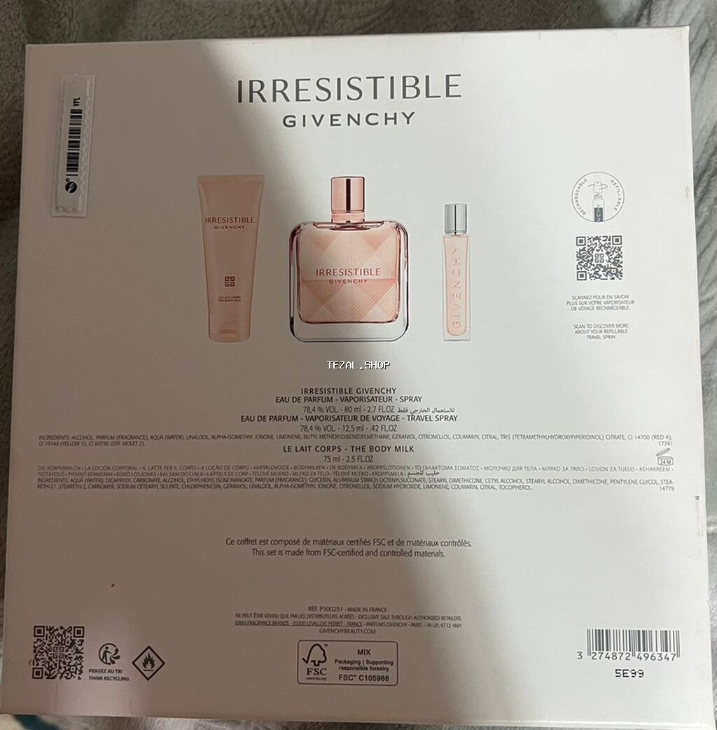 Kosmetik dəst, Givenchy, 3 məhsul