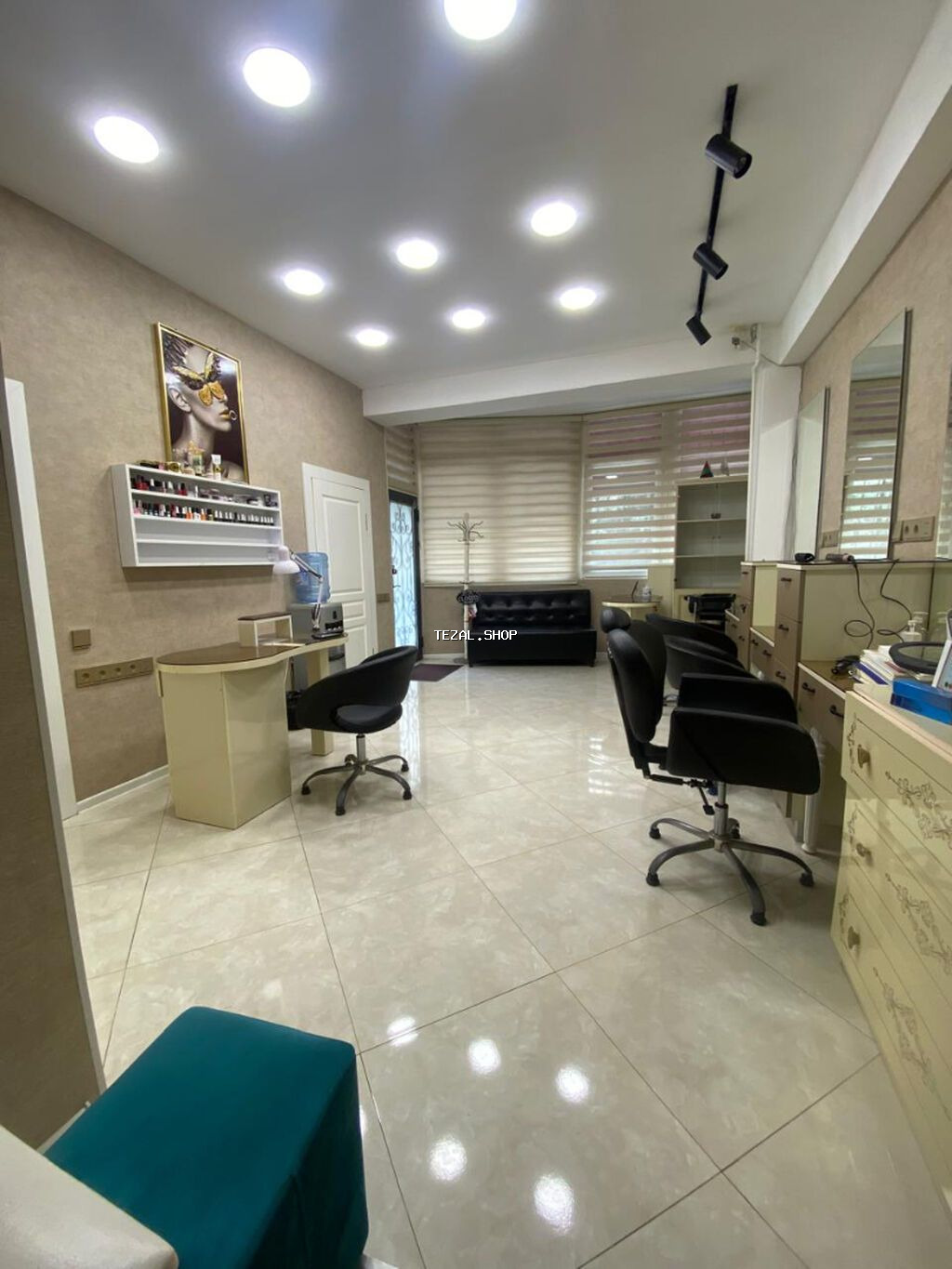 Gözəllik salonu üçün tam təchizatlı işlək məkan - İşıqlı, səliqəli - şəkil 4