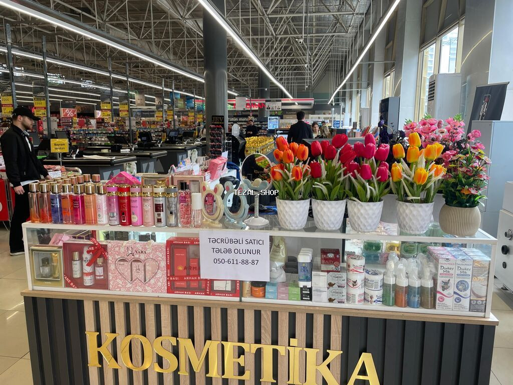 TBİLİSİ PR. YERLESEN ARAZ SUPERMARKETİN İCİNDE STEND SATİLİR AYLİQ - şəkil 3