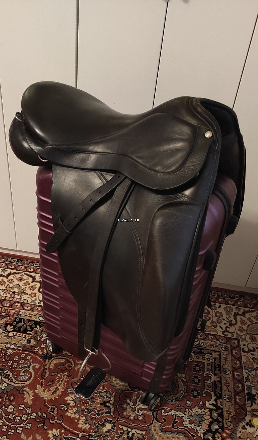 F. Goertz (Jülich, Almaniya) istehsalı orijinal at eyerı - Növ