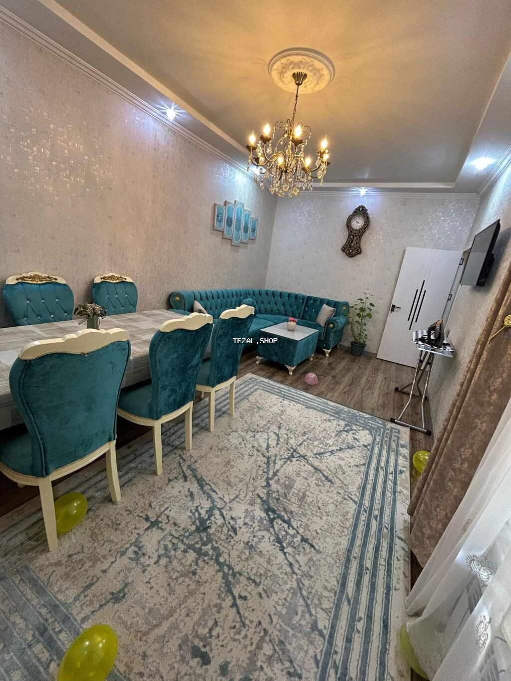 Binəqədi qəs. 3 otaqlı, 100 kv. m, Kredit yoxdur, Yeni təmirli - şəkil 4