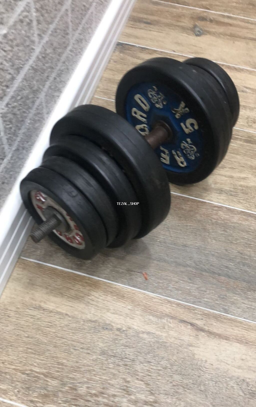 Dəmir Qantellər, Çəki: 21 kq