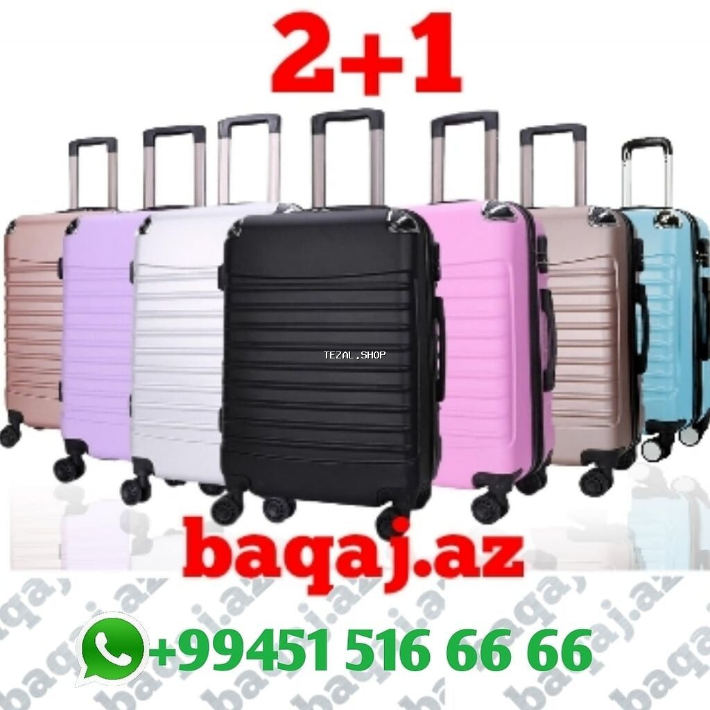 Çamadan cemodan chemodan valiz luggage 65azn. 95azn. 135azn ikisini