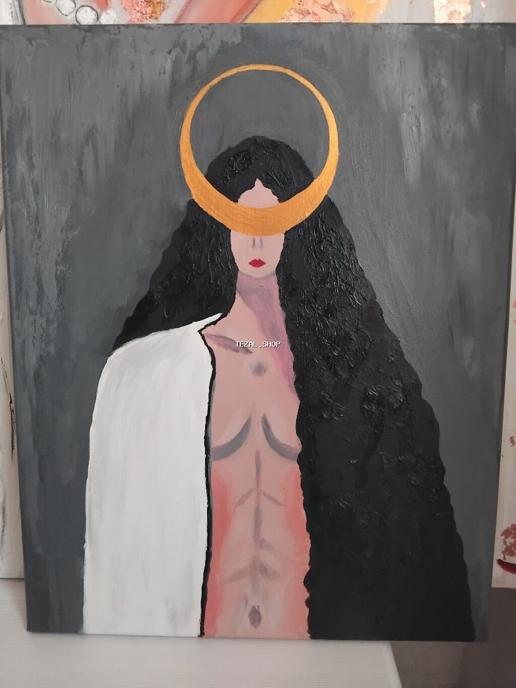 İntuisiya.

40×50 Kətan üzərində yağlı boya.

300 AZN