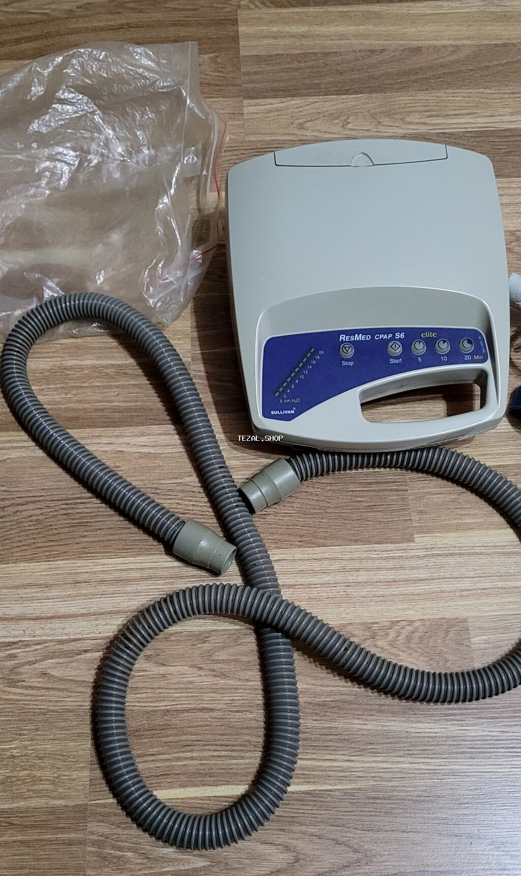 Oksigen aparatı.işlənilib işlekdir yalnız rezinleri boşalıb oda əvəz