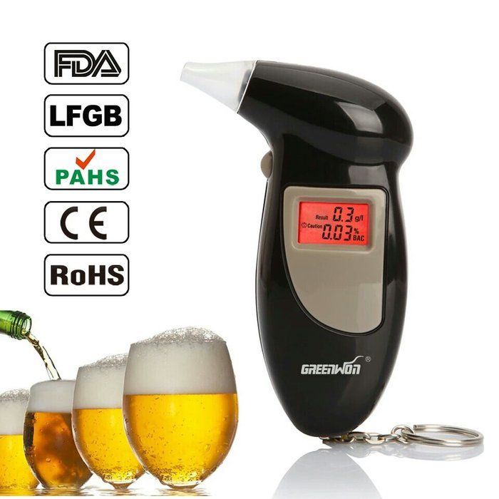 Alkotester Model: GREENWON PFT-68S - Alkotester nəfəs nümunəsindən