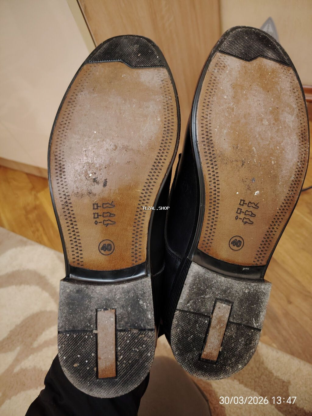 Ayaqqabı Mənim toy ayaqqabım olub bu,bir dəfə toy günü geyindiyimdi - şəkil 3