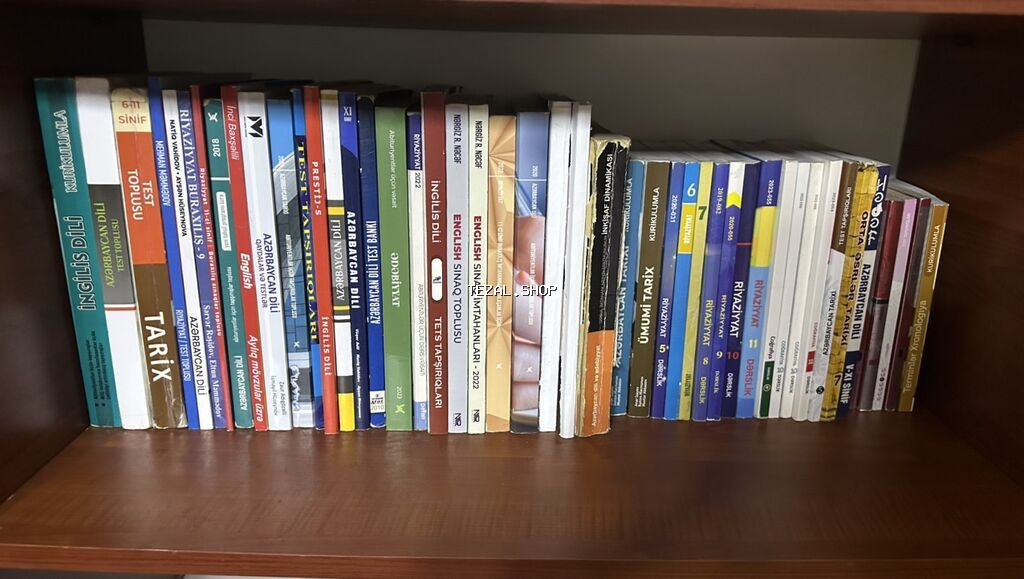 Məktəb və abituriyent hazırlığı üçün dərs vəsaitləri və test topluları