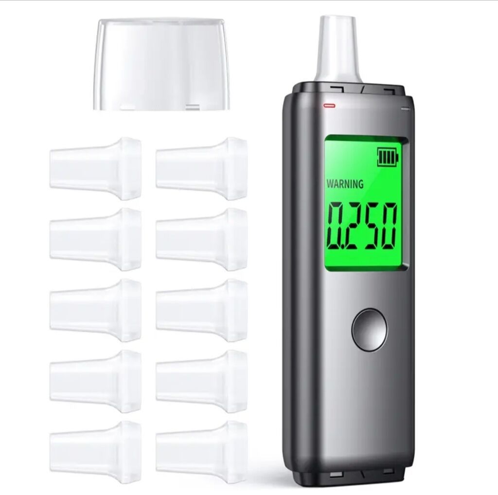 Alkotester. daxili batareyası var