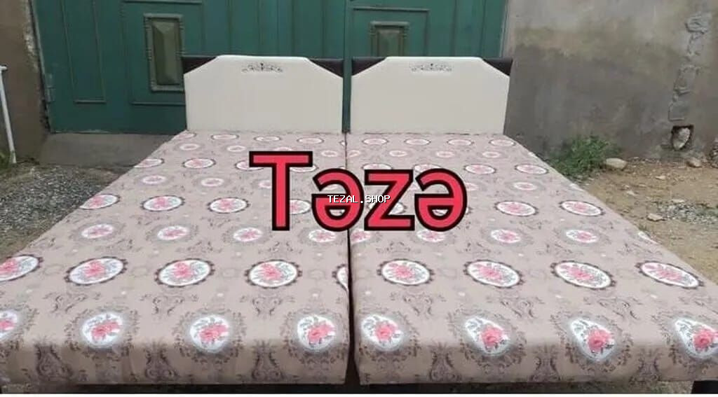 Təzə çarpayılar. 1 nəfərlik çarpayılar 60 manat