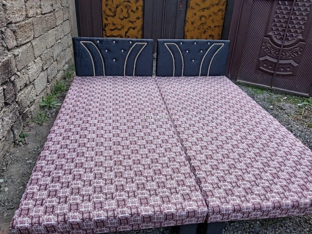 Təzə çarpayılar. 1 nəfərlik çarpayılar 60 manat - şəkil 3