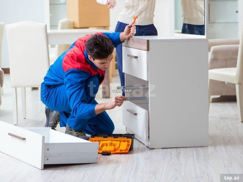 Mebel sökülməsi, yığılması və daşınması xidməti - Peşəkar usta