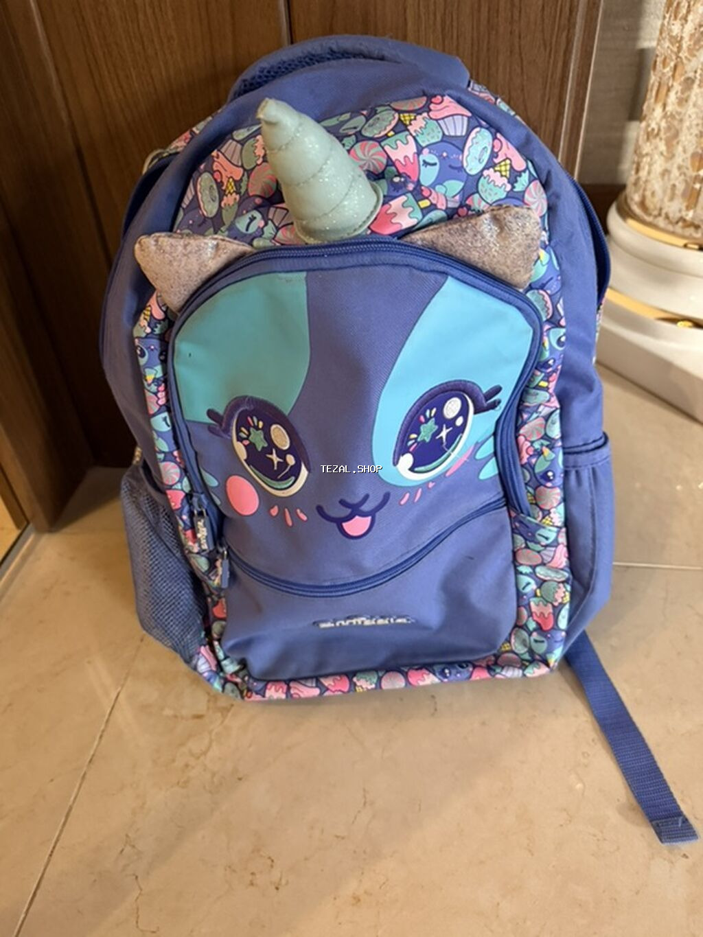 Smiggle məktəb çantası – “kitticorn” dizaynı - Rəng: bənövşəyi-mavi - şəkil 2