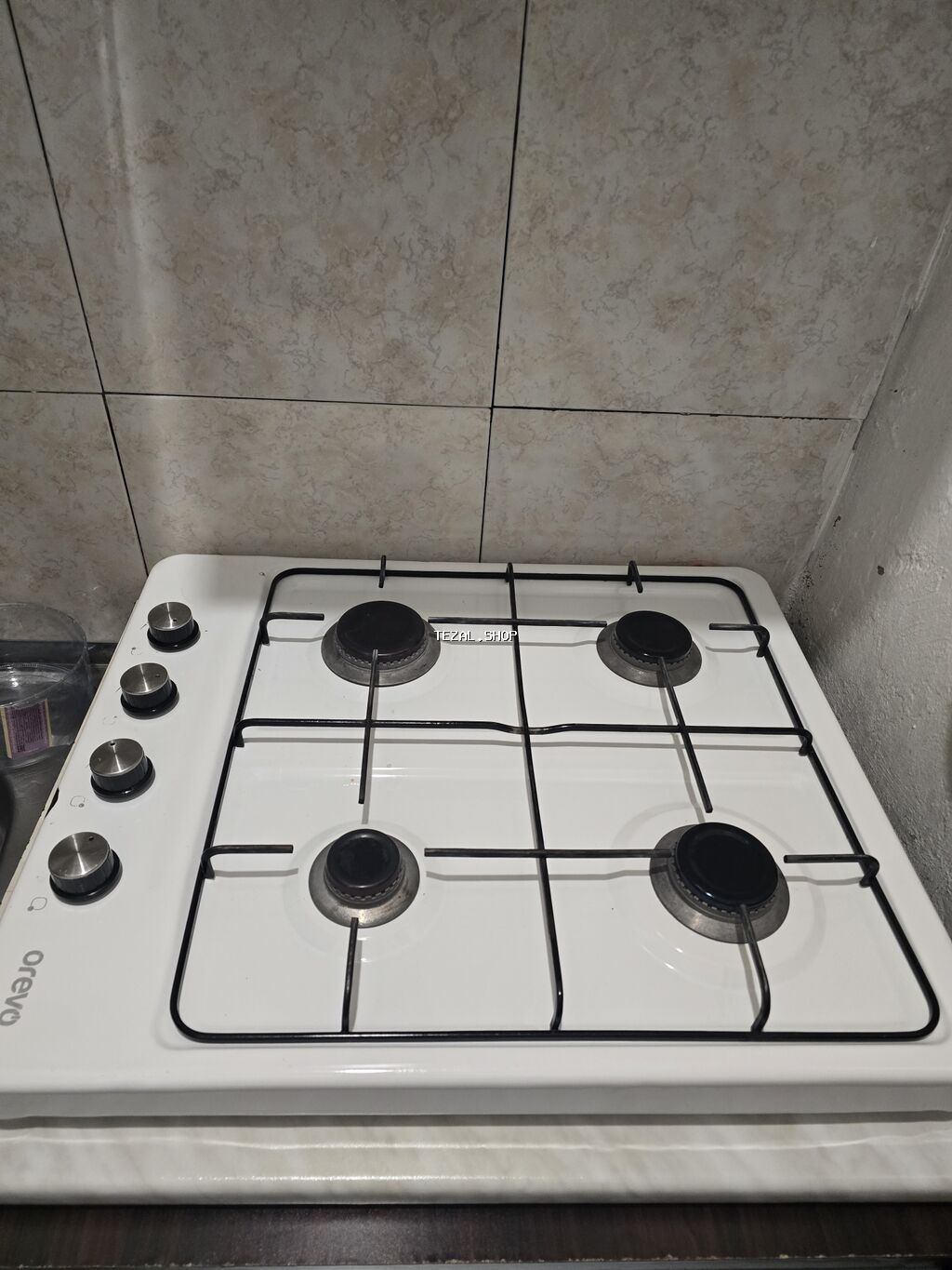 Qaz sobası Quraşdırılan, 4 gözlü, İşlənmiş