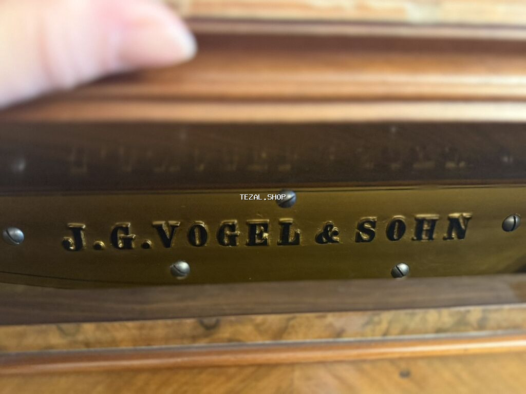 J.G. Vogel & Sohn upright pianino - Marka/model: J.G. Vogel & - şəkil 2