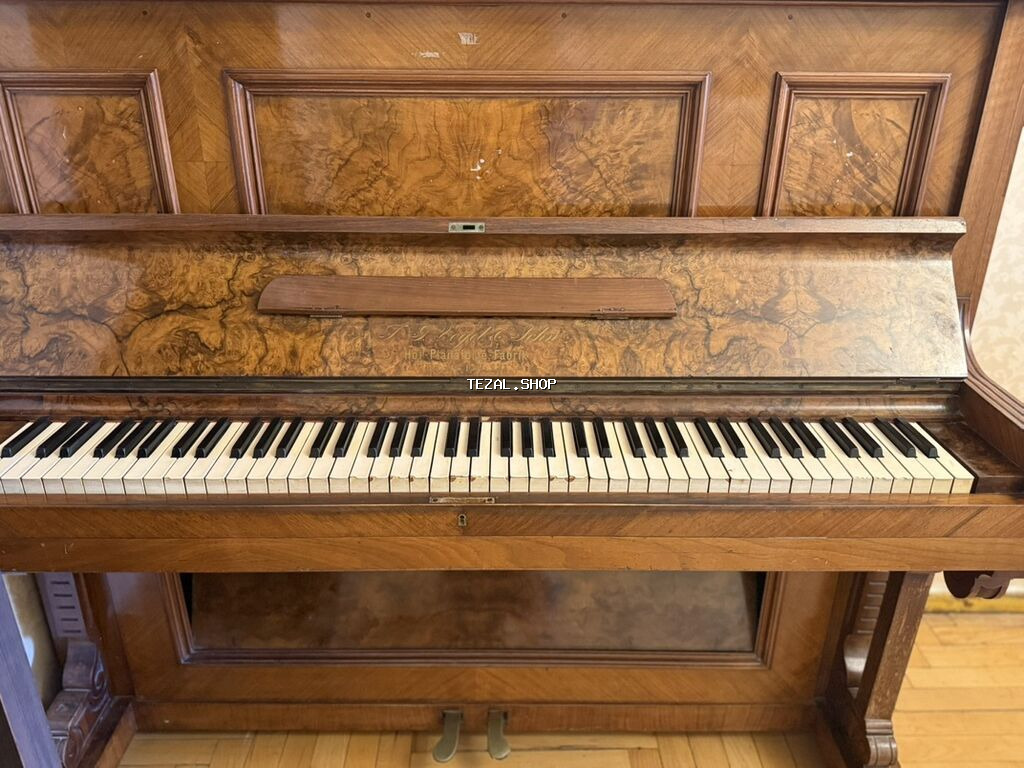 J.G. Vogel & Sohn upright pianino - Marka/model: J.G. Vogel & - şəkil 3