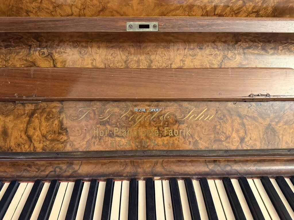 J.G. Vogel & Sohn upright pianino - Marka/model: J.G. Vogel & - şəkil 5
