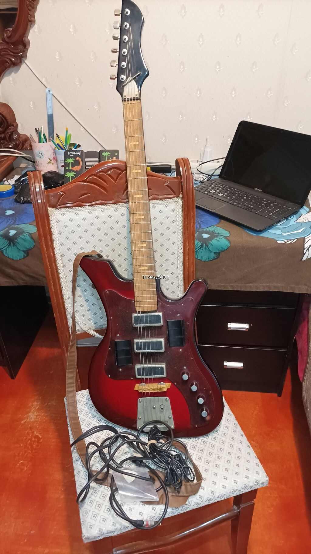 Elektron gitara, 6 sim, İşlənmiş, Pulsuz çatdırılma, Rayonlara çatdırılma