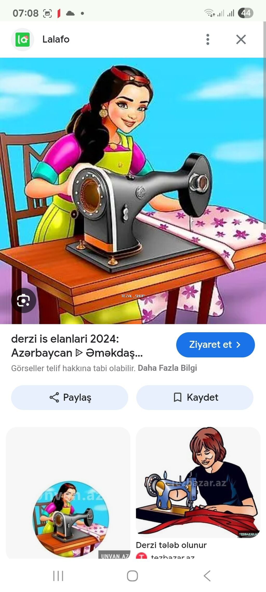 Xidmət: Peşəkar dərzi xidmətləri - Kişi, qadın və uşaq geyimlərinin