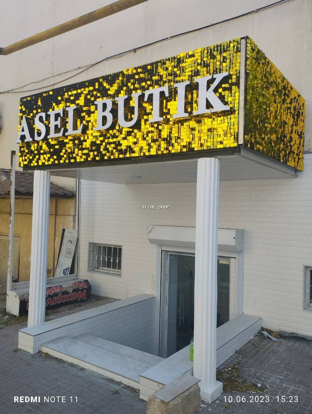 Reklam işlərinin yüksək səviyyədə görülməsi.Isiqli və sade qabarıq - şəkil 2