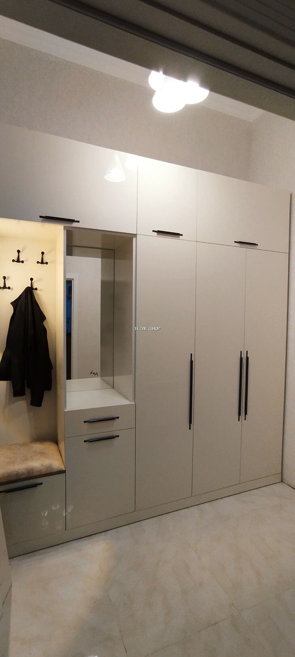 Mebel istehsalı və dizayn xidməti - Mətbəx mebeli: yuxarı-aşağı - şəkil 2