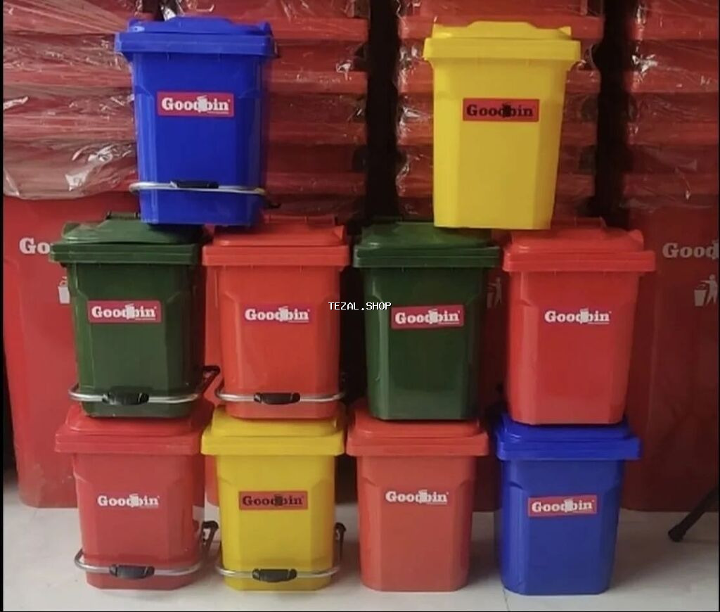 Məişət Tullantı qutuları. 20 lt den 1100 lt qeder movcuddur. Plastik - şəkil 5