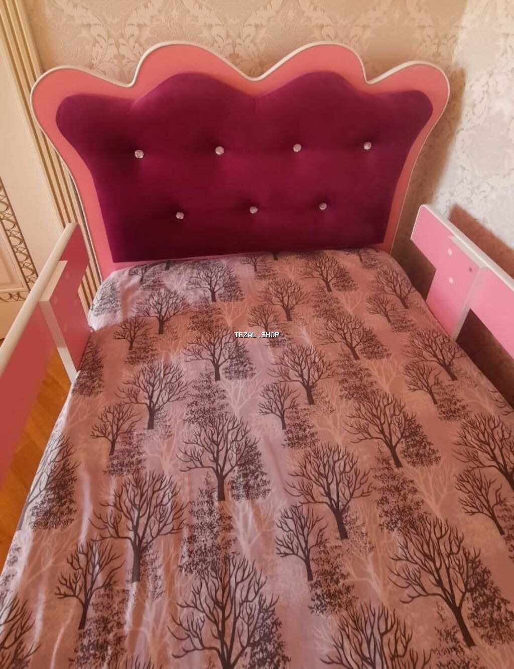 Qız üçün, Çarpayı, Bazasız, Siyirməsiz - şəkil 2