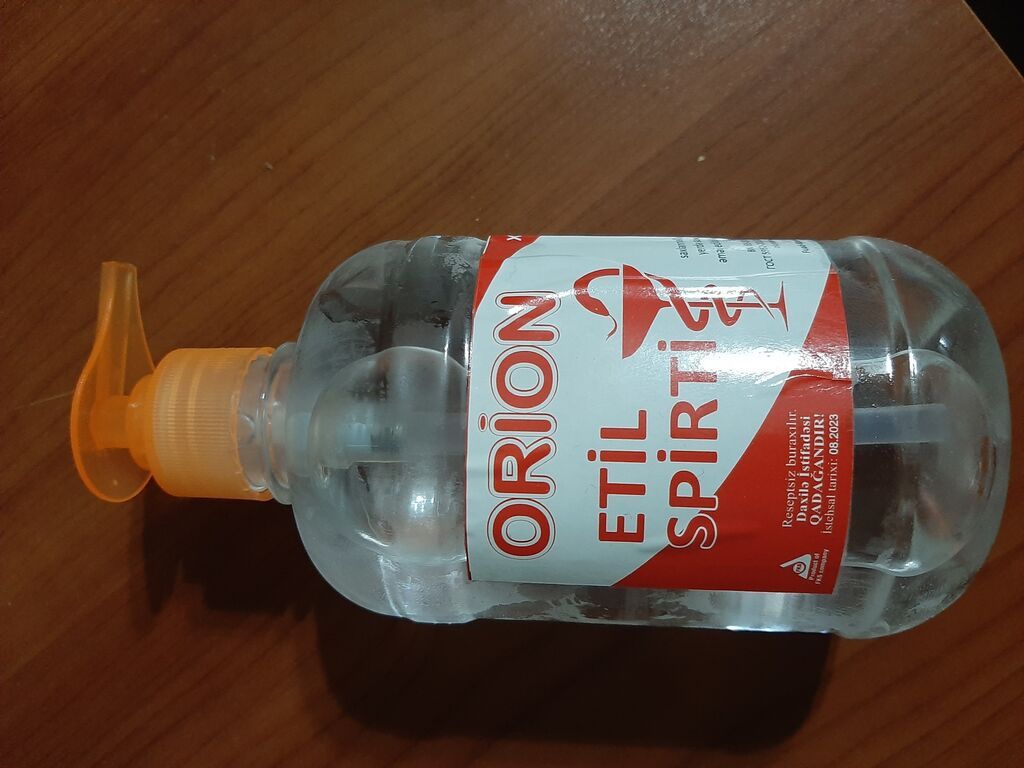 ORION Etil Spirti – dezinfeksiya və gigiyena üçün etanol məhlulu