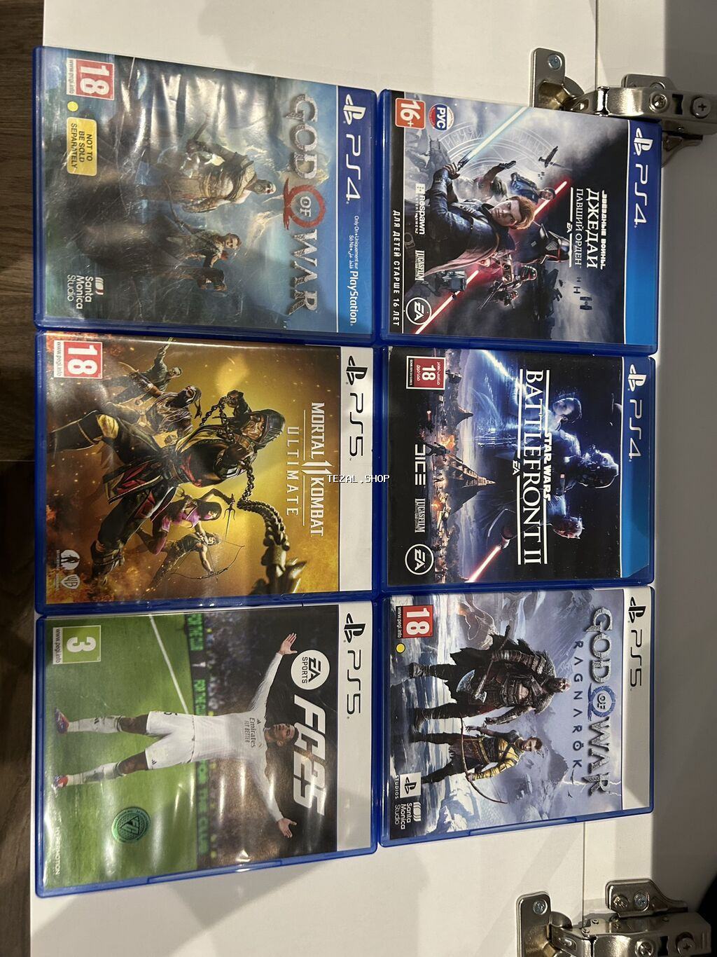 Ps 5 və ps 4 üçün diskler