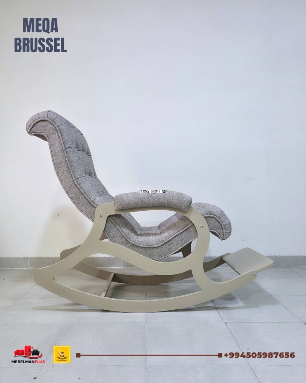 Yeni, Kreslo-kaçalka, Parça, Kredit var, Şəhərdaxili pulsuz çatdırılma - şəkil 3