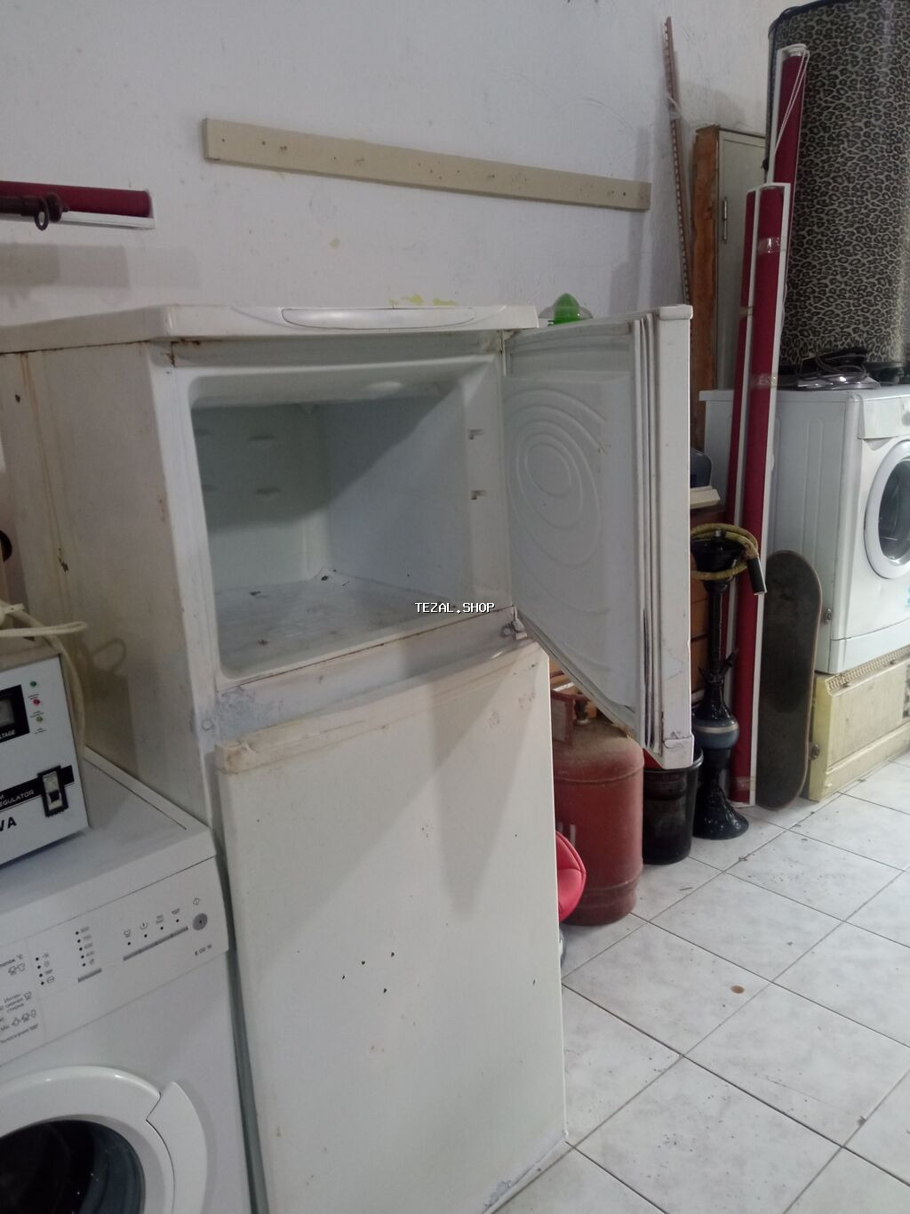 İkiqapılı soyuducu - Üst kamera: dondurucu bölməsi, ayrı qapı ilə - - şəkil 2