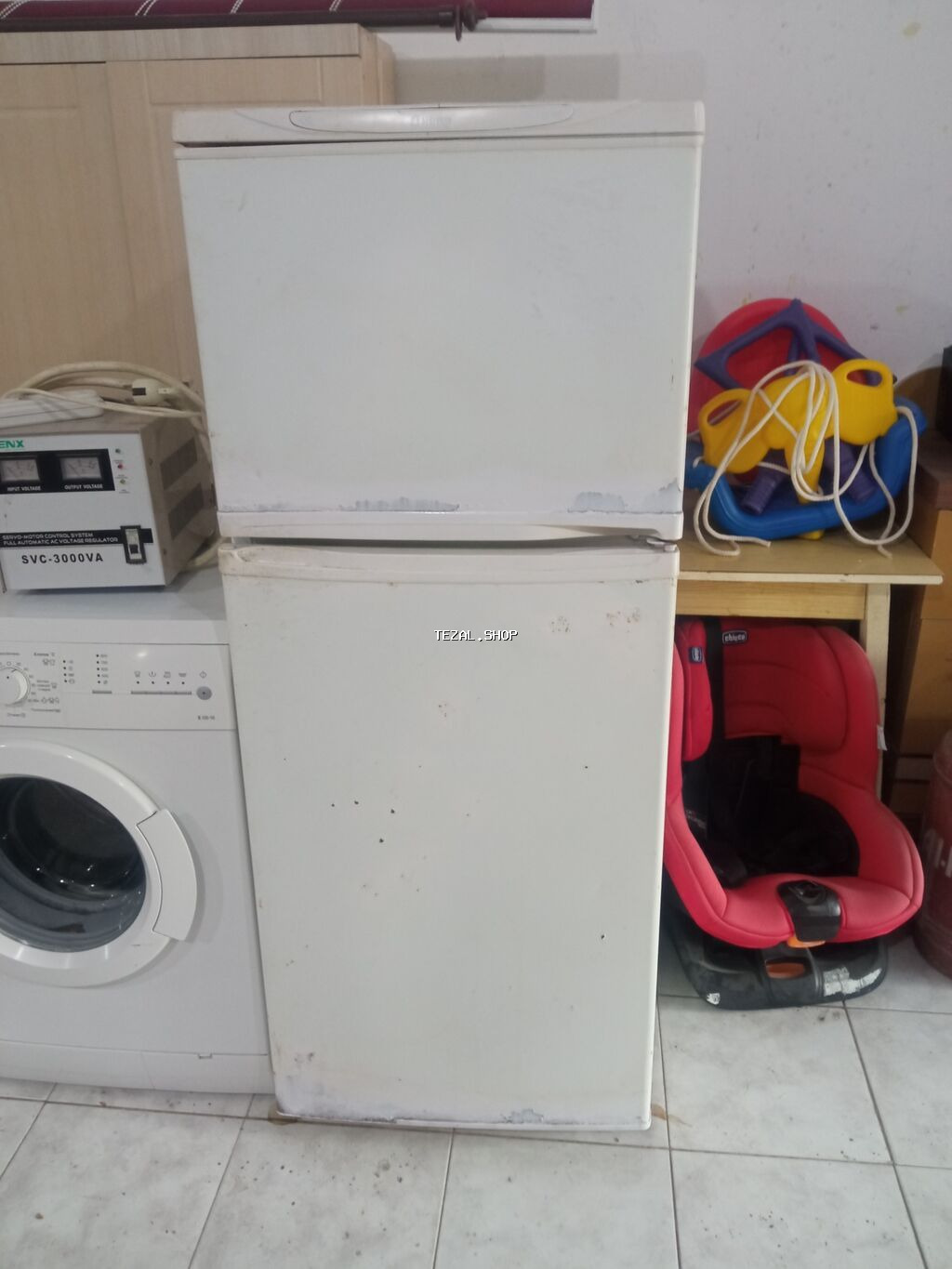 İkiqapılı soyuducu - Üst kamera: dondurucu bölməsi, ayrı qapı ilə - - şəkil 3