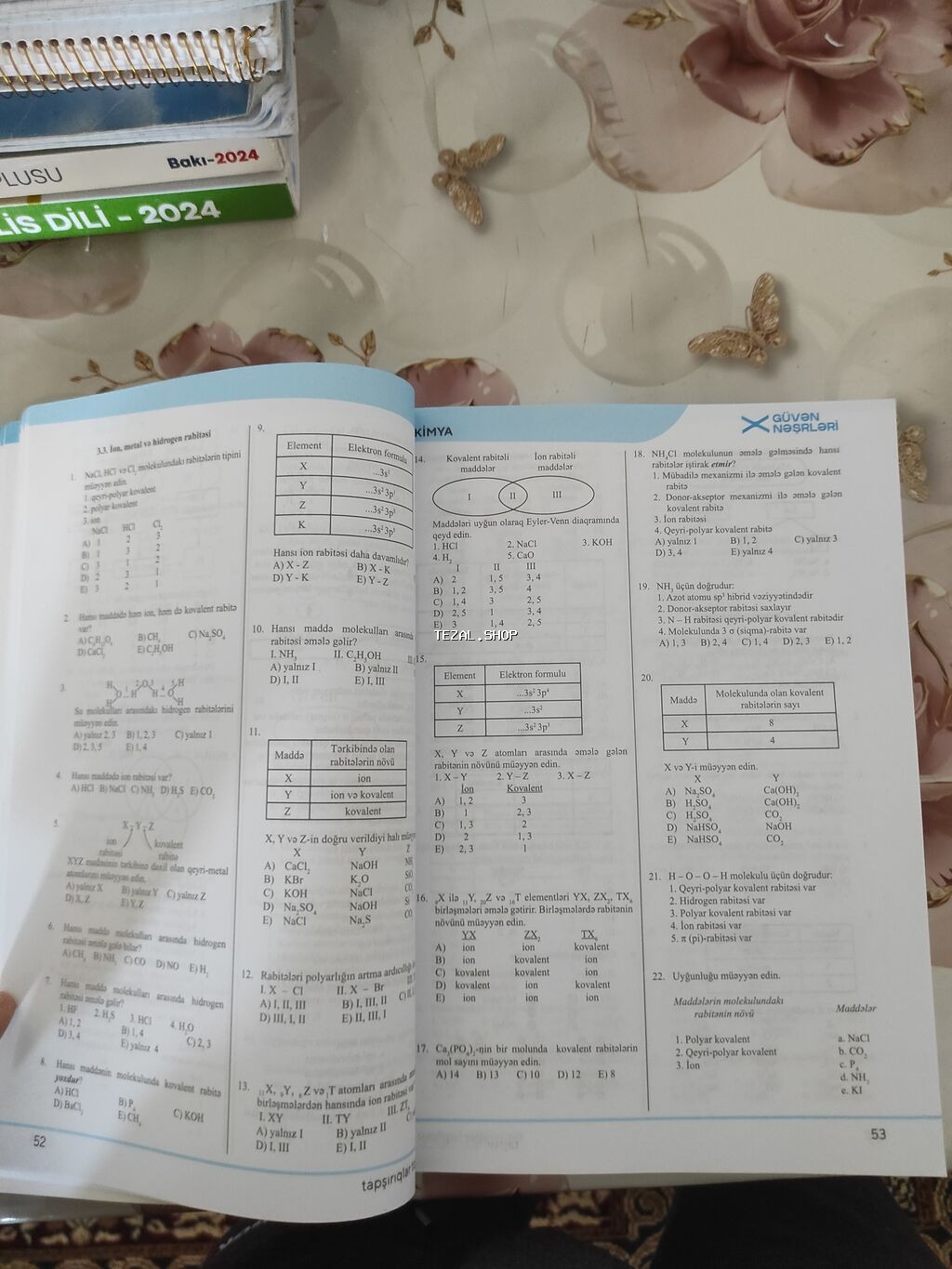 Salam kitab təmiz səliqəlidir heç işlədilməyib içi yazılmayıb cırığı - şəkil 5