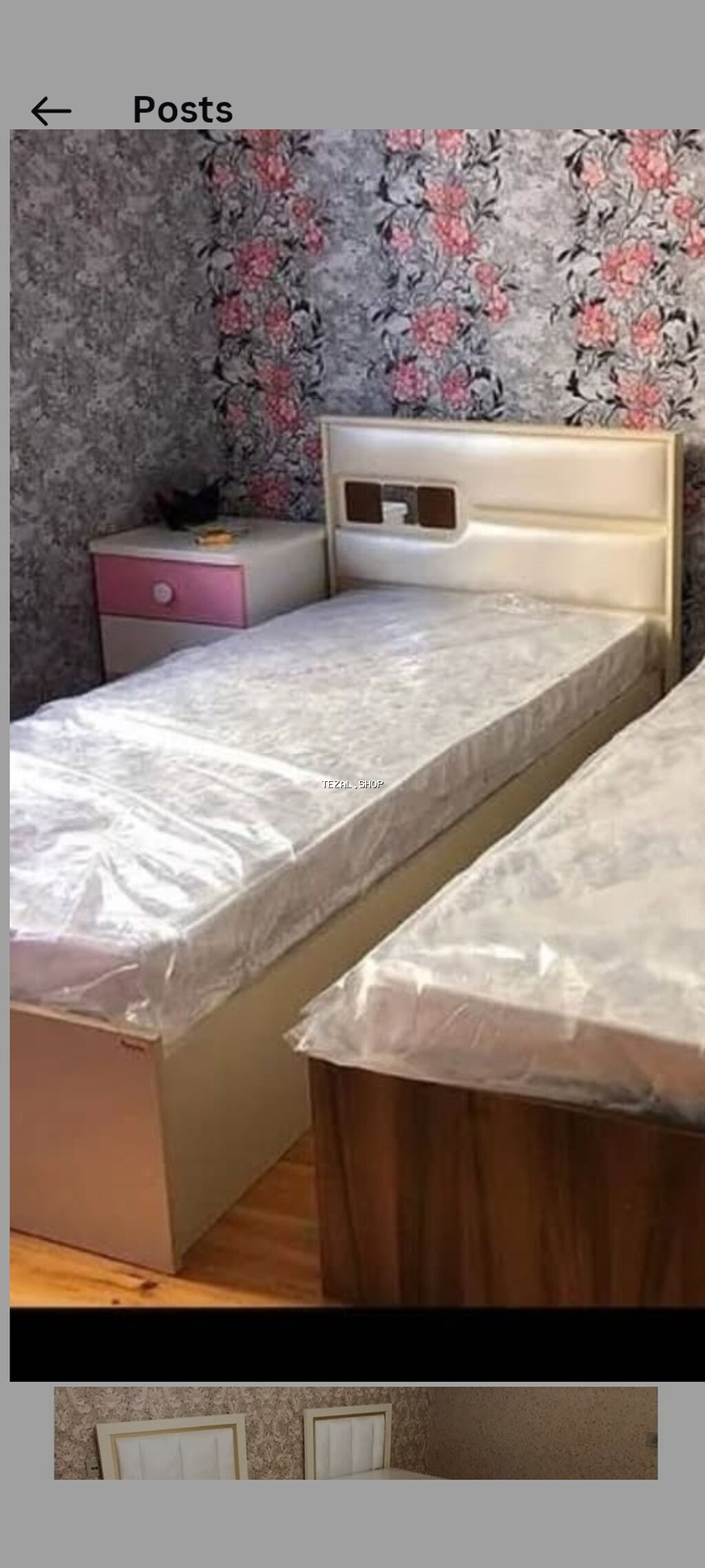 Yeni, Təknəfərlik çarpayı - şəkil 4