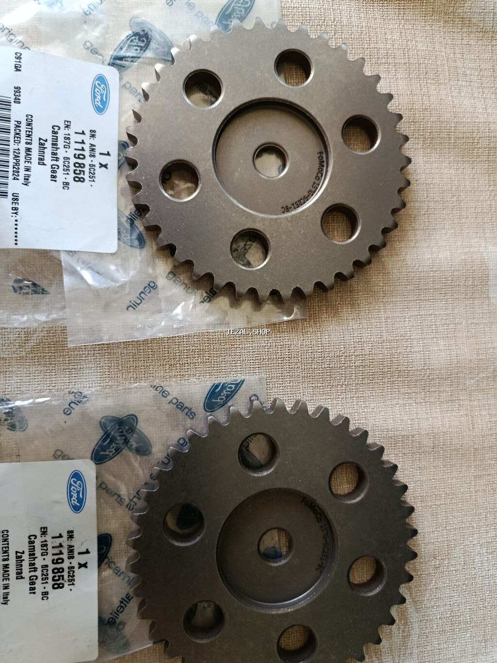 Ford orijinal ehtiyat hissəsi – eksantrik mili dişlisi (Camshaft Gear)