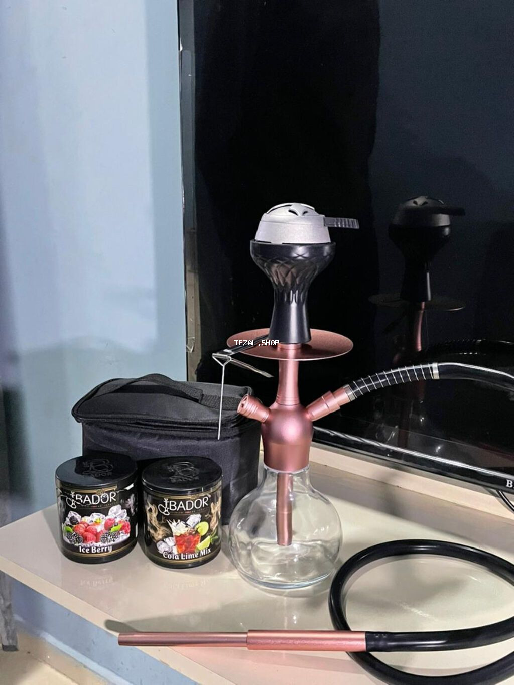 Qəlyan icarəsi Portativ, rahat yığılan qəlyan seti icarəyə verilir