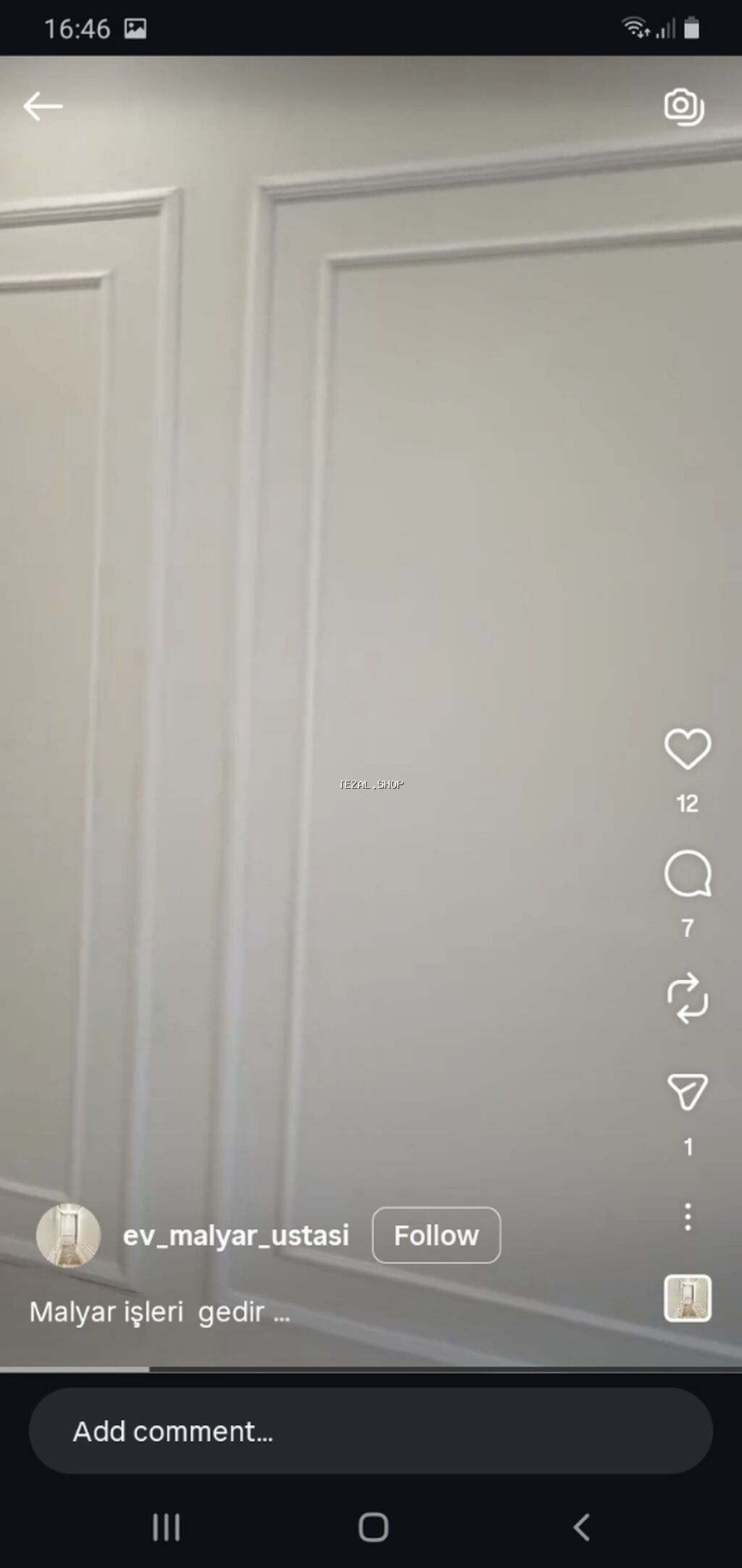 Xidmət: Malyar və dekorativ divar işləmələri - Daxili məkanlar üçün