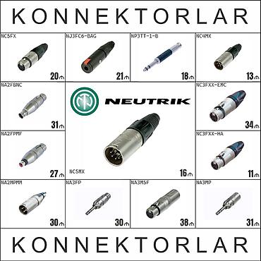 🔌 Neutrik və Rean – peşəkar audio, video və işıqlandırma sistemləri - şəkil 5