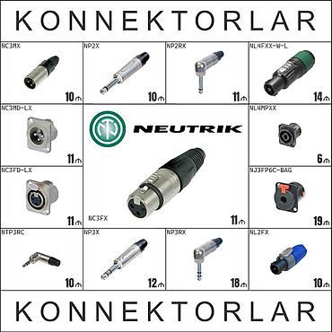 🔌 Neutrik və Rean – peşəkar audio, video və işıqlandırma sistemləri - şəkil 2