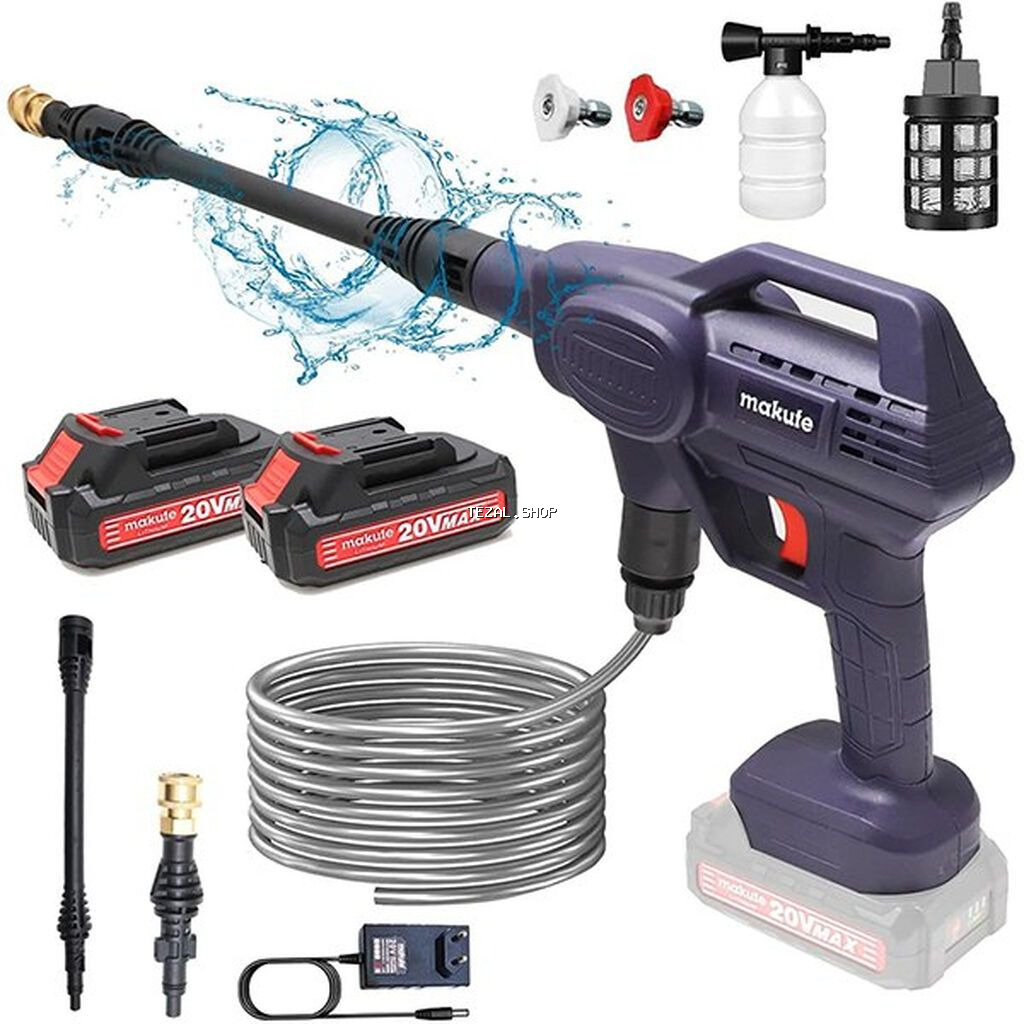 Şarj ilə çalışan Avtoyuma aparatı MAKUTE Çatdırılma Və Quraşdırılma