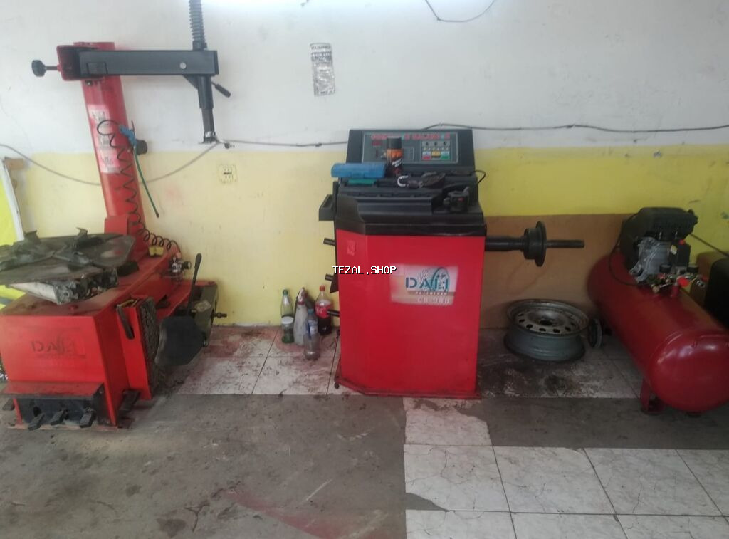 Təkər servisi üçün avadanlıqlar dəsti - Təkər söküb-taxma aparatı