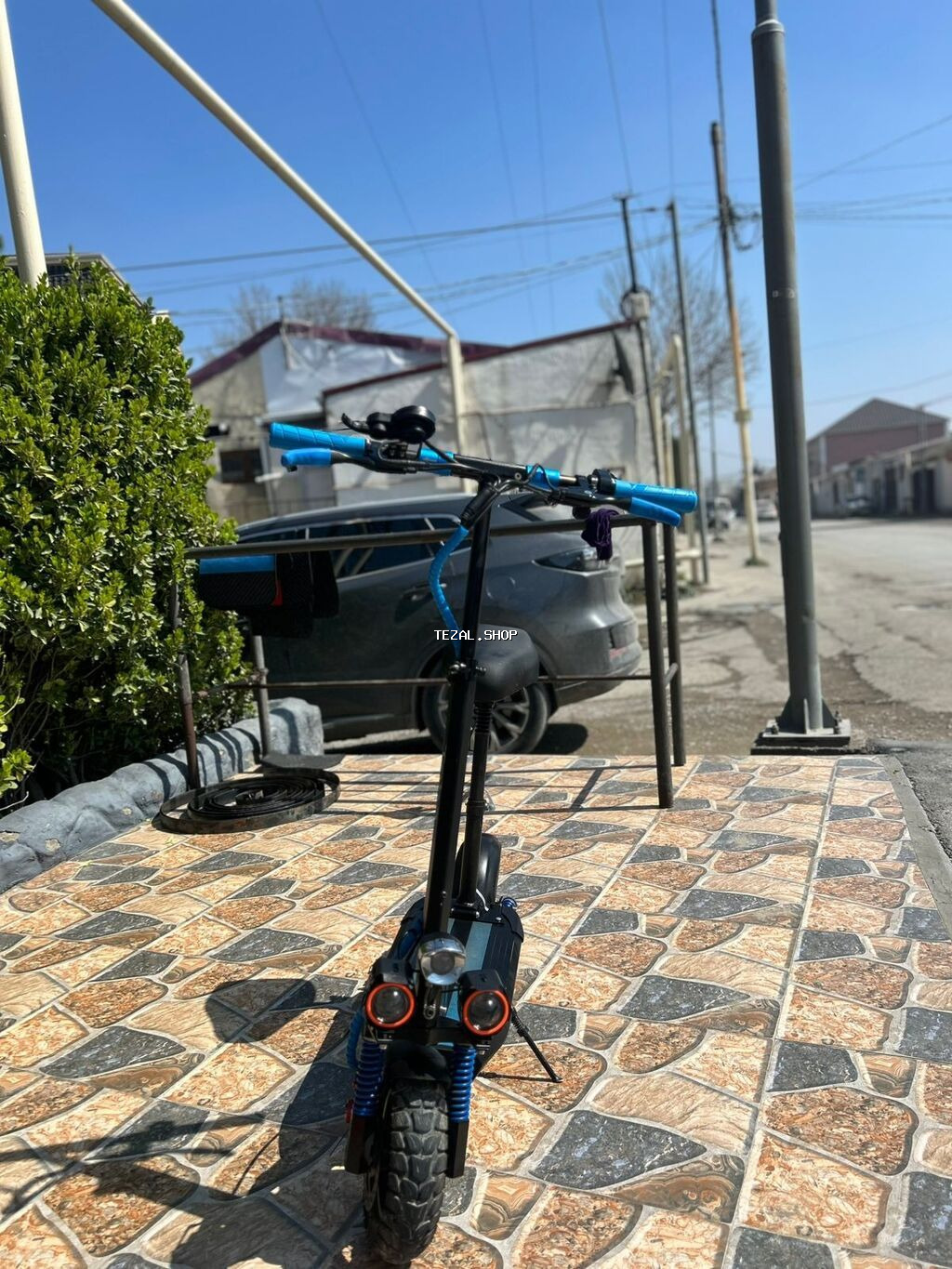 Elektrik skuter – Tooba ST718 - Güclü elektrik mühərriki və arxa - şəkil 5