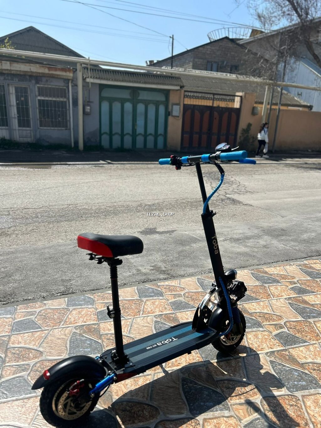 Elektrikli skuter – Tooba E718 - Güclü elektrik mühərriki və arxa - şəkil 4