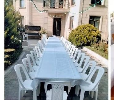 Stol stul icaresi.Masa və oturacaq kirayesi Ad günləri, nişan, xına - şəkil 4