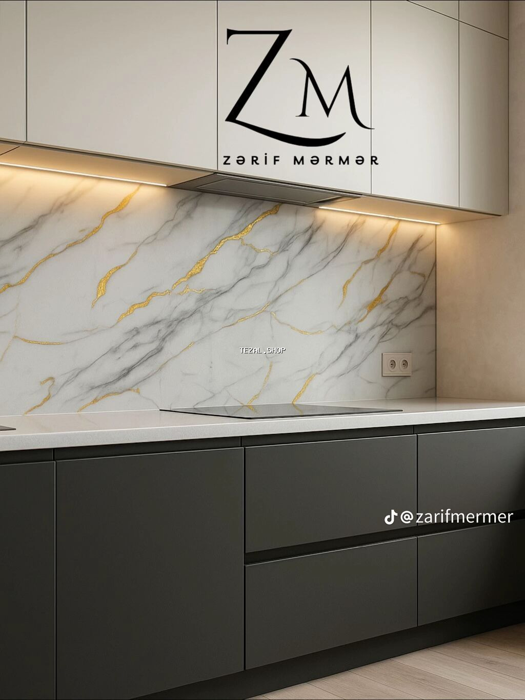 Zərif Mərmər MMC olaraq süni mərmər əsaslı mətbəx çanaqları və mətbəx - şəkil 4