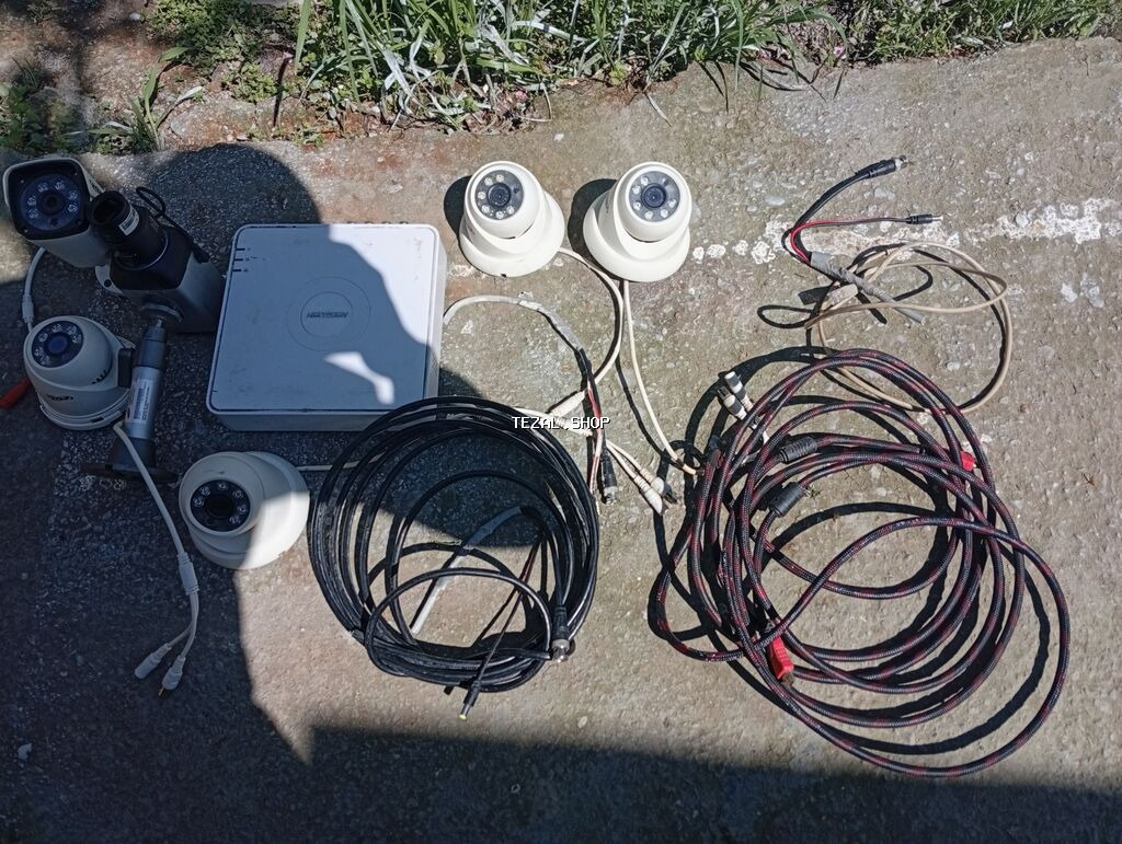 Müxtəlif tipli təhlükəsizlik kameraları və DVR-dən ibarət sistem - şəkil 3
