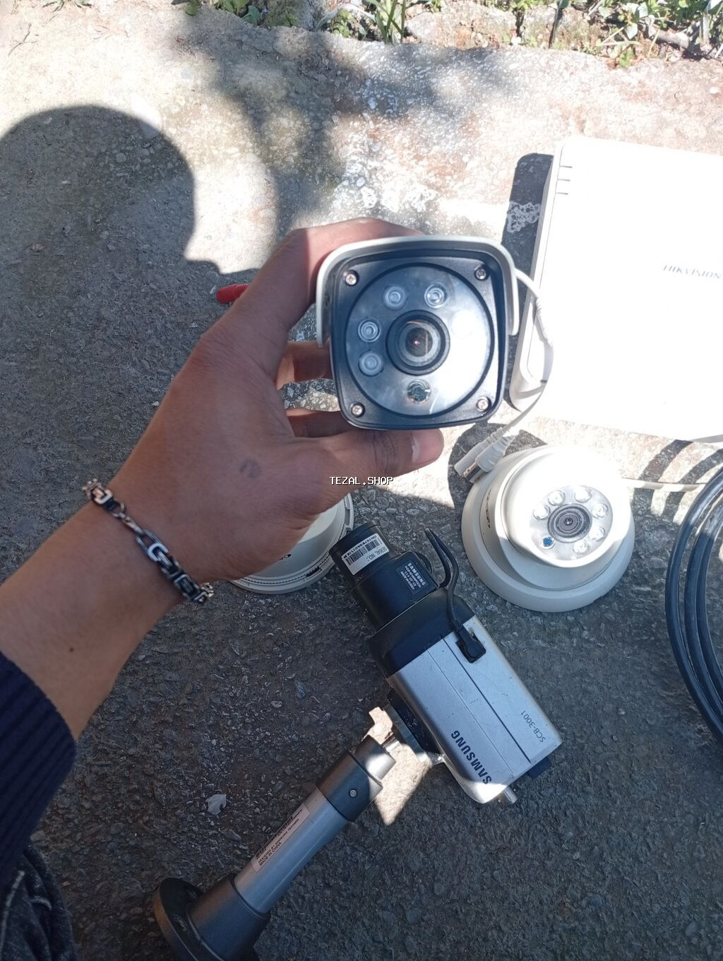 Müxtəlif tipli təhlükəsizlik kameraları və DVR-dən ibarət sistem - şəkil 4