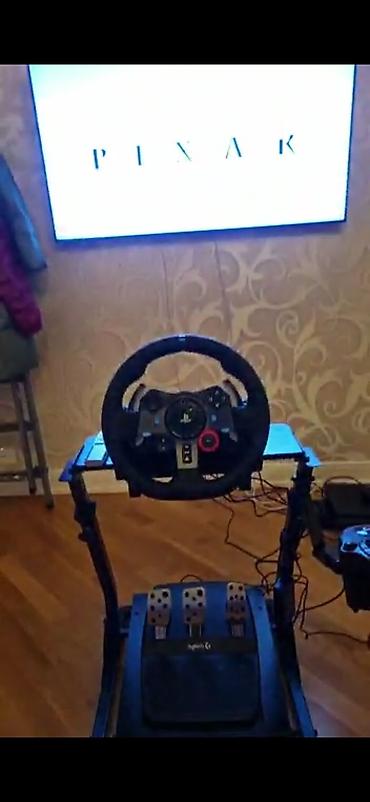 Logitech G29 Driving Force sükanı, pedallar və sürət qutusu ilə tam - şəkil 4