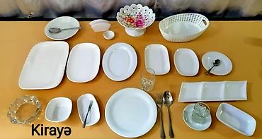 Qabların kirayəsi, qab-qacaq icarəsi, stol stul kirayəsi Müxtəlif - şəkil 3